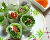 簡単1品★何でもお肉の生春巻き♪作り方7写真