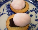 簡単おやつ♪１分でマシュチョコサンド作り方3写真
