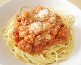 懐かしの味★給食のミートソース・スパ作り方8写真