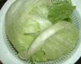 納豆レタス作り方1写真