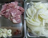 食べ過ぎ注意！トマトソースパスタ☆作り方1写真