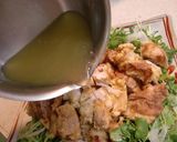 ＜鶏の唐揚げ　ハニーレモンソースかけ＞♪作り方6写真