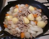 フライパンでつくる味のしみた肉じゃが作り方3写真