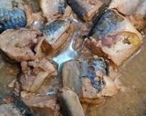 サバ缶そぼろ作り方1写真