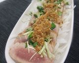 炙りまぐろの♪葱ソースがけ作り方8写真
