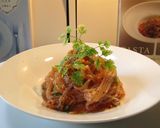 ～簡単・しらたきのトマトソースパスタ～作り方4写真