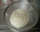 炊飯器で簡単　干し舞茸のおこわ作り方2写真