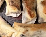 秋を味わう!きのこの春巻き⭐︎作り方9写真