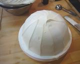 こどもの日♪市販のスポンジで！兜のケーキ作り方20写真