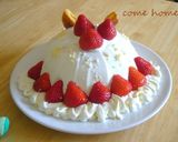 こどもの日♪市販のスポンジで！兜のケーキ作り方25写真