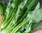 ほうれん草からし和え☆LowChole作り方1写真