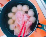 ＊ほっこり里芋と豚肉のしみしみ簡単煮物＊作り方3写真