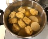 【時短味染み】豚骨スープおでん作り方4写真