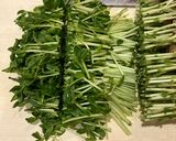 豆苗の炒め物作り方1写真