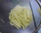 ちょっと大人な味♡鶏じゃがの細切り炒め作り方1写真