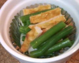 お弁当おかず★いんげんのマヨチー焼き⑤♫作り方3写真