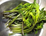 山菜・しどけのおひたしおかか和え作り方4写真