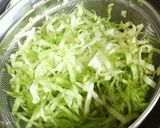 ✿もっちり長芋と❀春野菜の✿海苔マヨ和え作り方1写真