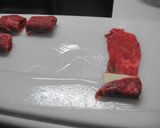 餃子の皮で失敗なしの肉巻きチーズ!!作り方3写真