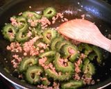 ゴーヤが美味しく食べられる炒め物作り方2写真