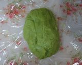 抹茶の柏餅♪作り方4写真