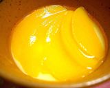 レンジで簡単＊とろとろ黄桃プリン＊作り方6写真