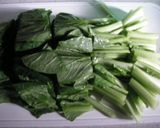 調理時間５分以内！青菜の中華炒め作り方1写真