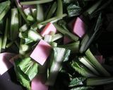 調理時間５分以内！青菜の中華炒め作り方2写真