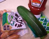 ズッキーニのケチャップ炒め作り方1写真