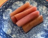 ずいきの甘酢作り方6写真
