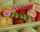 あおむし君弁当作り方2写真