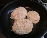 豆腐とゴボウの洋風ハンバーグ作り方7写真