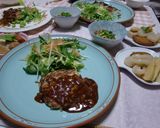 豆腐とゴボウの洋風ハンバーグ作り方10写真