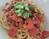 ウマッ！納豆トマトパスタ♪作り方9写真