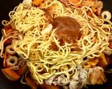 旨み爆弾！油・水なし！梅ぇ焼きそば！作り方13写真