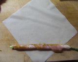 アスパラベーコンの焼き春巻き　カレー味作り方4写真