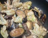 茄子とキャベツと牛肉炒めてみた★作り方6写真