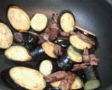 茄子とキャベツと牛肉炒めてみた★作り方5写真