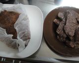 ソースが決め手のステーキ丼　レンジVER作り方3写真