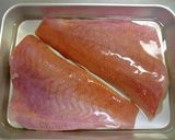 さくっじゅわ～♡白身魚の甘酢あんかけ作り方1写真
