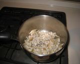 ごぼうと鶏そぼろのかけご飯作り方4写真