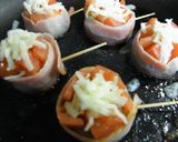 ぱくっ☆じゅわ～☆なすとまチーズ焼き作り方7写真