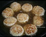 タケノコと豆腐つくねの煮込みハンバーグ作り方3写真