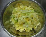 サッパリ美味！キャベツの梅ポン和え作り方3写真