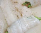 インゲンの白身魚巻き天ぷら作り方1写真