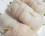 インゲンの白身魚巻き天ぷら作り方2写真