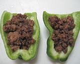 ご飯も進む♪生ピーマンの甘辛そぼろのっけ作り方4写真