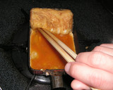 おばあちゃんの味　しっかり味のだし巻き卵作り方5写真