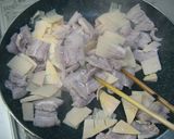 簡単中華♪豚バラオイスターソース炒め作り方3写真