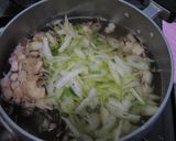 味付けきのことセロリのスープ作り方4写真